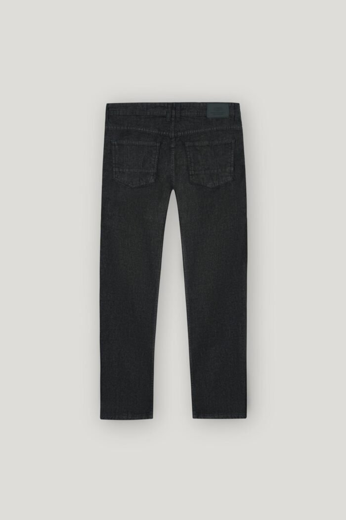 Tapered Fit Distressed Jeans - Image 1